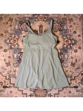Lululemon Align Dress in Palm Court Tennis Athletic One Piece Size 14 Green